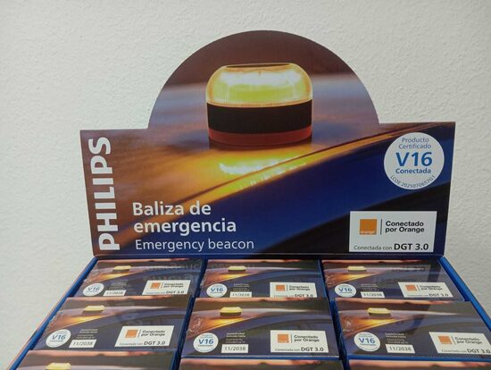 Baliza V16 conectada